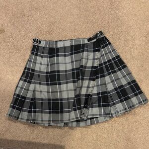 Grey school kilt
